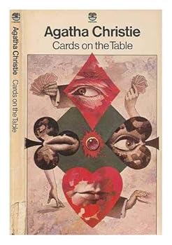 Paperback Cards on the Table by Agatha Christie Book