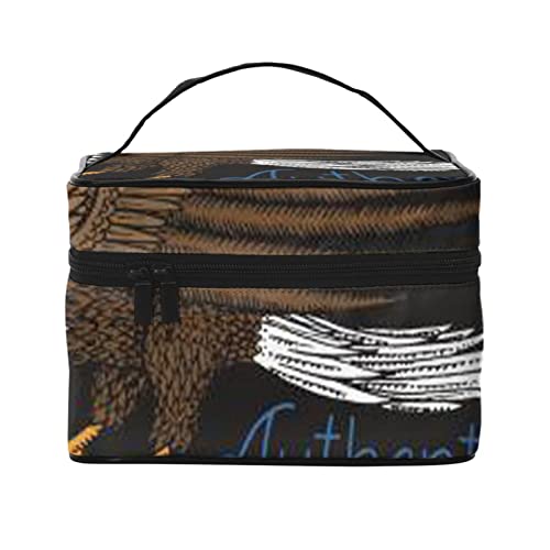 Trousse de maquillage aigle pour femme : fini le manque de place en voyage