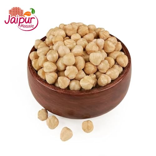 Image of JAIPUR MASALE Premium Hazel Nut Kernels | Healthy Snacks | Healthy & Tasty For Eating | Natural and Ideal for Healthy Snacking | Premium Gift Packaging (100g) with jute bag