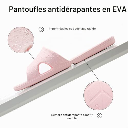 Anmerl Chaussons Voyage Unisexe - Sandales Pliables AntidÉRapantes – vue 6