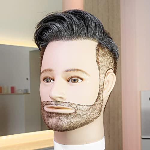 Foto von Haarsystem Toupet BARBER UNDERCUT für Männer - Neu - vom Friseur zugeschnitten - gebrauchsfertig… (Grau - 40%)