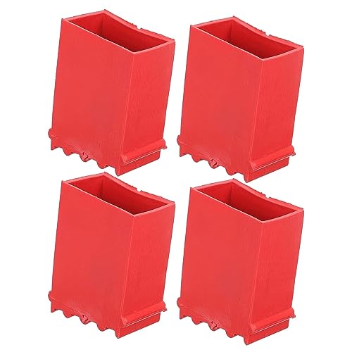 Image of 4Pcs Ladder Feet Pads Suitable for Most Ladders Durable Convenient Anti Skid 5cmx2.8cm