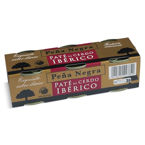 Peña Negra Paté de Cerdo Ibérico, 3 x 83g