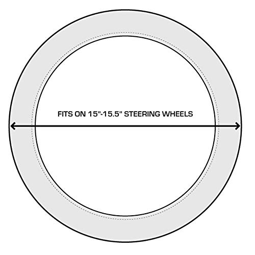 Hooey Steering Wheel Cover, Universal-Fit, Easy to Install for Cars, Truck, Van, SUV, American West (Multi/Clay) - Image 6