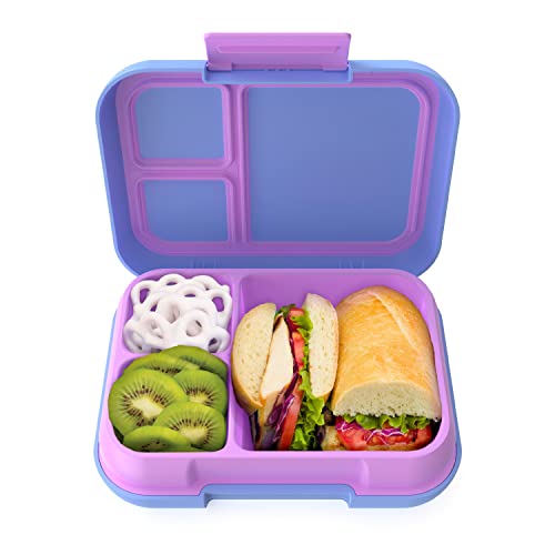 Bentgo® Pop - Bento-Style Lunch Box for Kids 8+ and Teens - Holds 5 Cups of Food with Removable Divider for 3-4 Compartments - Leak-Proof, Microwave/Dishwasher Safe, BPA-Free (Periwinkle/Pink) Bentgo® Pop - Bento-Style Lunch Box for Kids 8+ and Teens - Holds 5 Cups of Food with Removable Divider for 3-4 Compartments - Leak-Proof, Microwave/Dishwasher Safe, BPA-Free (Periwinkle/Pink)