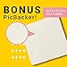 Magipea Photo Backdrop Photo Boards 7 Designs - Leather, Shiplab, Marble, Checkerboards, Unicorn and Plush Felt Flat Lay Backgrounds for Jewelry or Food Product Tabletop Prop 13x13in