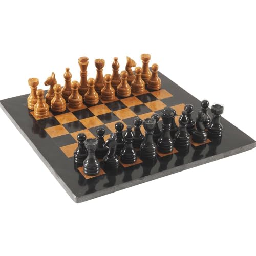 Radicaln Marble Chess Set 15" Luxury Board Game & Chess Sets for Adults