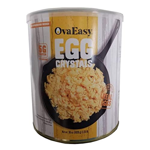Rainy Day Foods Ova Easy Eggs 36 oz #10 Can - 96 Servings