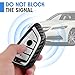 WORCAS Key Fob Case Carbon Fiber Pattern Silicone Cover Compatible with BMW X1 X2 X3 X5 X6 Compatible with BMW 1 Series 2 Series 5 Series 6 Series 7 Series 3 4 Universal Button Keyless Entry Remote