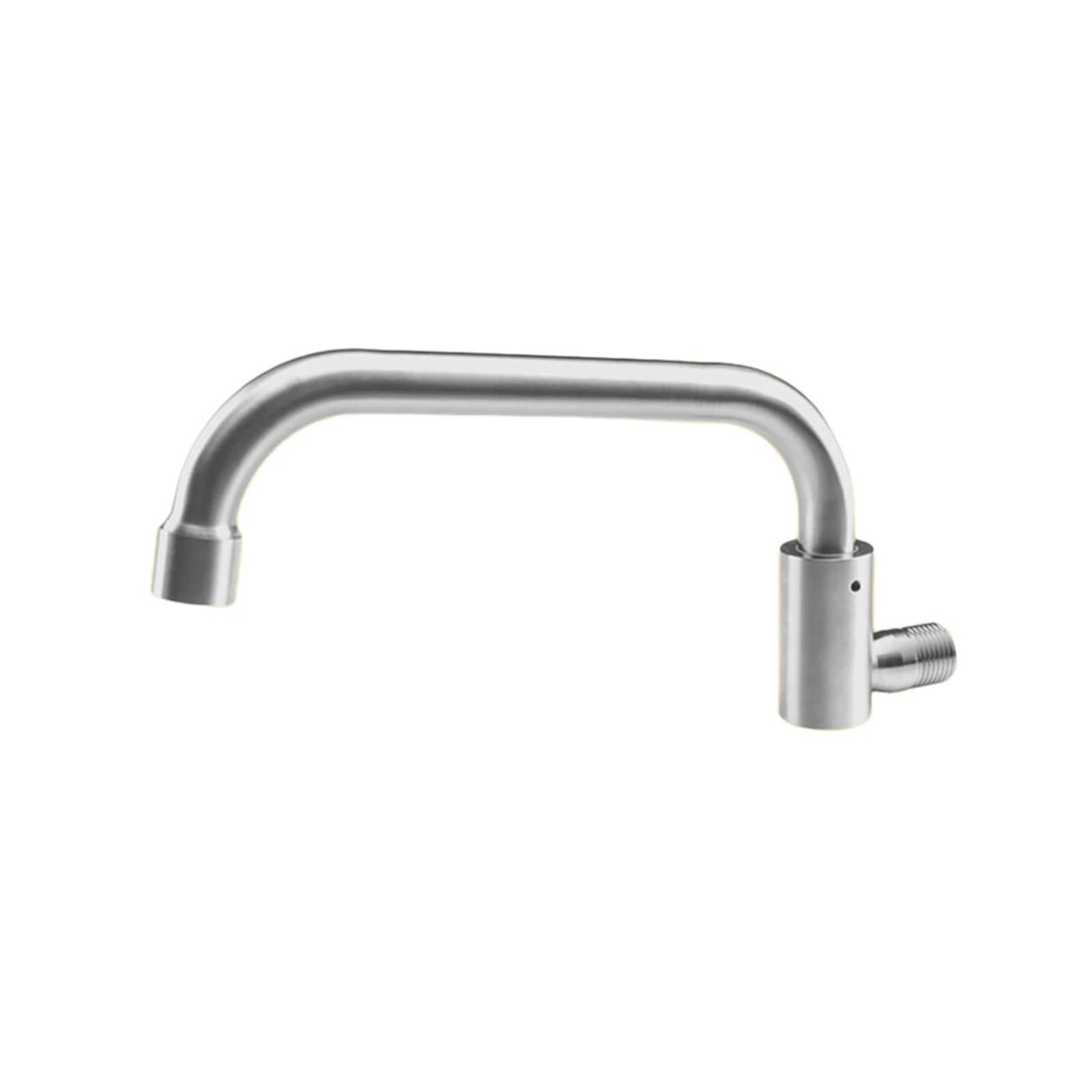 BNGDFDGH Wall Mounted Kitchen Faucet Stove Dedicated Swing Tap Water Purifier Single Lever Hole Stainless Steel Bathroom(30cm)