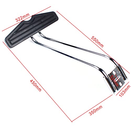 Etkeghip Salon Chair Foot Rest, Barber Chair Foot Rest Simple Replacement Foot Rest Tripod Stand For Salon Chair Swivel Chair Styling Footrest Beauty Spa Accessory #TOP5