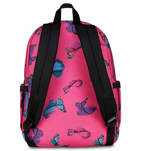 Sac à dos d'école Invicta Jelek rose de 34L à double compartiment pour ordinateur - 7