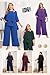 AOVDE Plus Size Pant Suits Mother of Bride Dressy Pantsuit 2 Piece Sets for Women Formal Wedding Guest Party Outfit Royal Purple 16