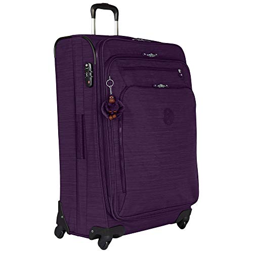 Kipling YOURI Spin 78 Dazz Purple Large Wheeled Luggage, DAZZPURPLE