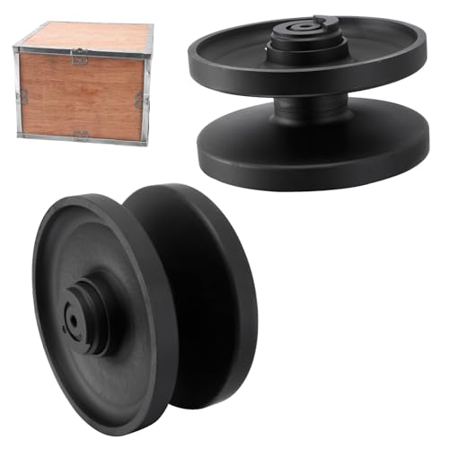 YUFUQIDA # AT366458 Front Rear Idler Compatible with John Deere CT315 CT322 CT333 317G 319D 319E 323D 323E 325G 329D 329E 333D 333E & Volvo MCT110C MCT125C MCT135C MCT145 CAT322755 AT493206 Rear Idler