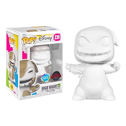 FUNKO Pop-NBX Oogie Boogie (DIY)(White) Muñecos y Figuras de acción, Multicolor (889698579605)