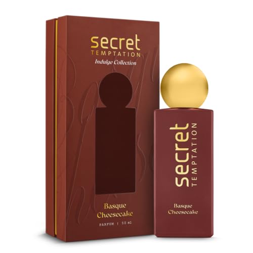 Image of Secret Temptation Basque Cheesecake Eau De Parfum for Women, 50ml | Rich & Comforting Decadent Fragrance for Women | Long-Lasting Women's Perfume | Perfect For Date Nights, Celebrations & Elegant Affairs