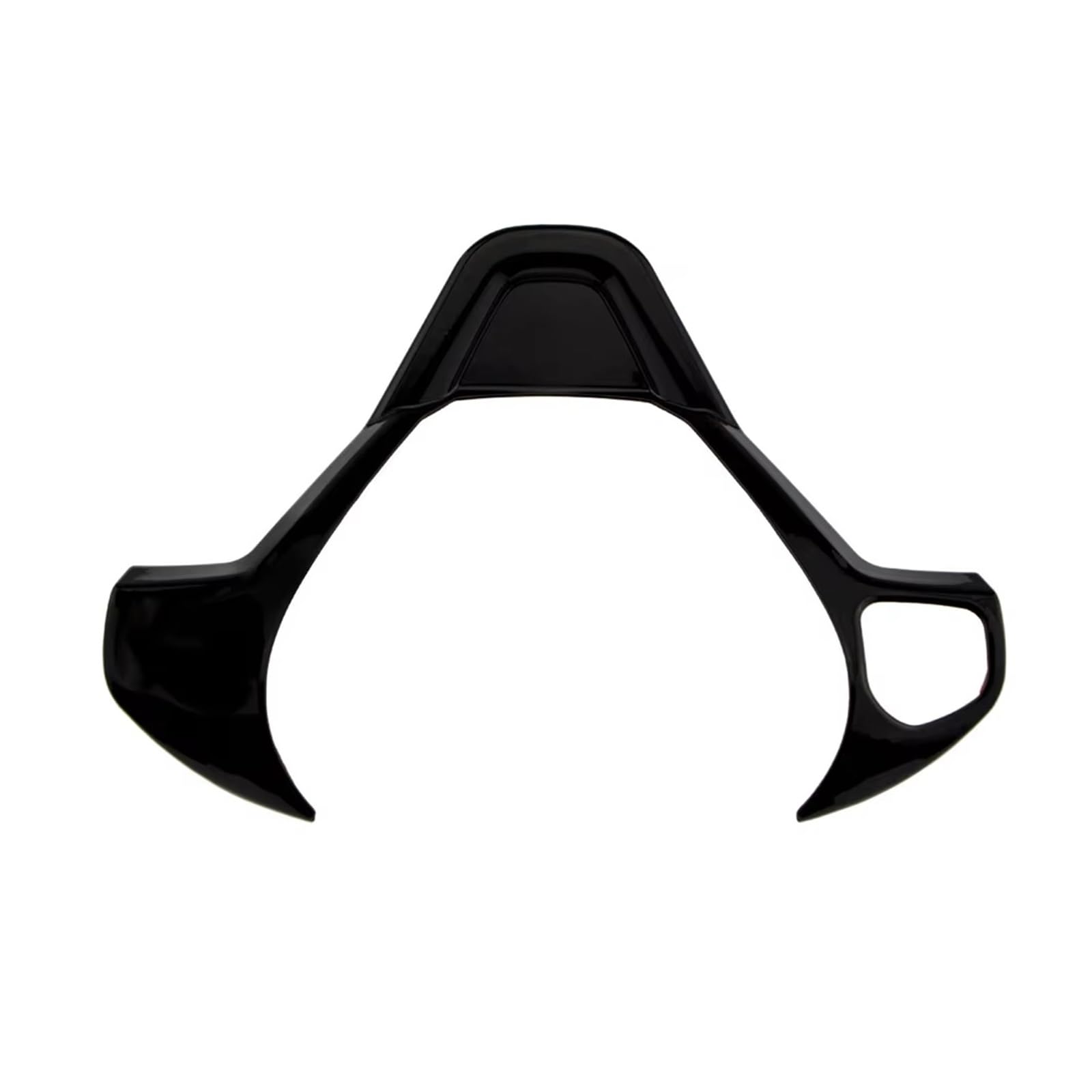 Trim Sticker Accessories for Fiesta MK7 2009-2017 for Ecosport 2013-2017 Steering Wheel Button Cover Sticker ABS Frame Car Accessories Car Interior Decoration(1hole Common Black)