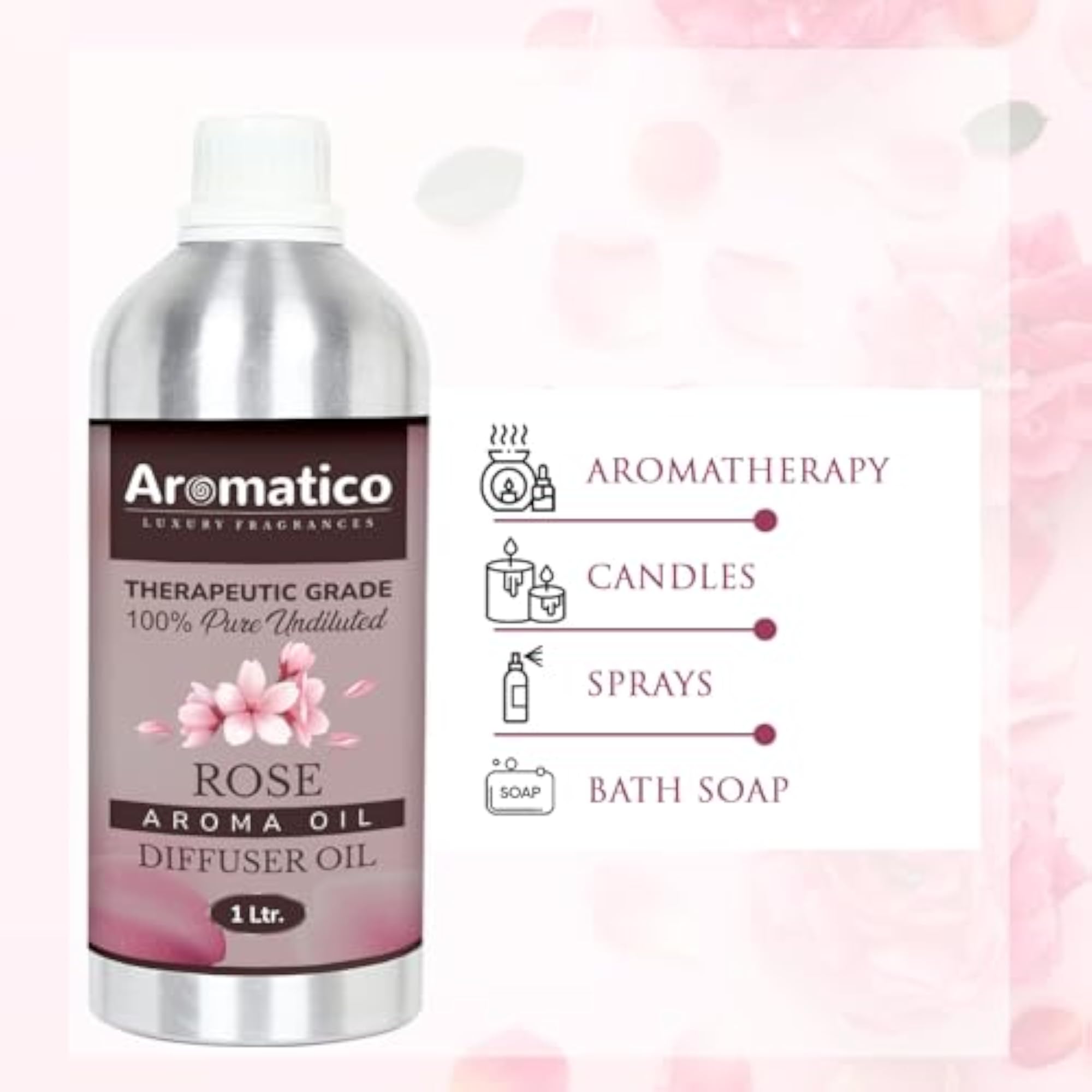 Aromatic Diffuser, Strong Long-Lasting Aroma, 1Ltr