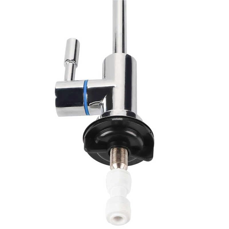 1/4" Reverse Osmosis System Stainless Steel Reverse Osmosis Purifier Drinking Water Filter Faucet Drinking Water Filter Tap