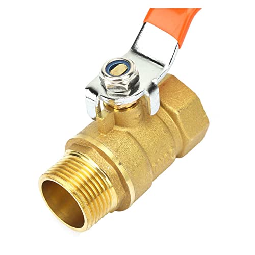 Válvula de bola 1-1/2 de latón DN32 para solucionar fugas de agua y cortes de gas 7