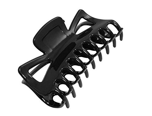 Women Lady Girl Black Plastic Large Hair Claws Clips Pins Clamps Butterfly Style Hairpin Hair Accessories