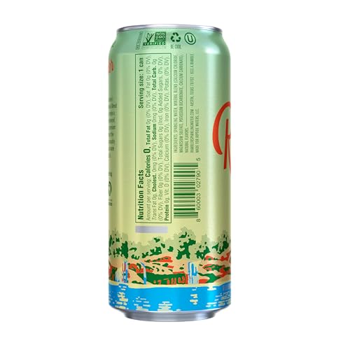 Image of AUTX RAMBLER Sparkling Water, Texas Limestone Mineral Blend, Lemon-Lime Flavor, 16-Ounce Tallboy Cans, 12-Pack