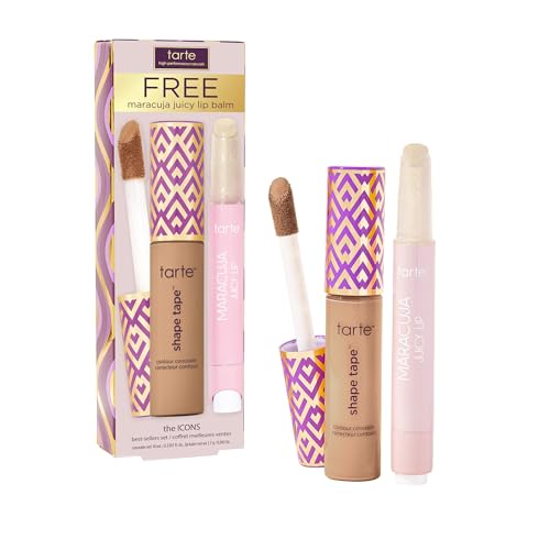 tarte icons shape tape concealer & maracuja juicy lip duo