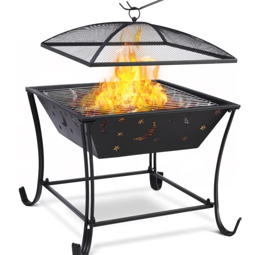 Feuerschale, Feuerschalen für den Garten, Feuerkorb mit Grillrost &...
