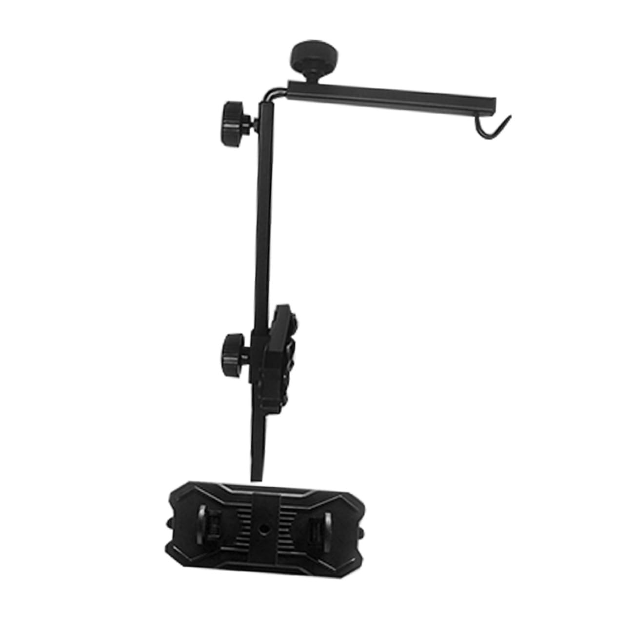 GANAZONO Supporto Regolabile per Lampada Riscaldante Rettili e Tartarughe Staffa Multifunzione per Terrari e Acquari Design Elegante Compatibile con Vari Stili di Habitat