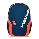Rebel Backpack HEAD Rebel Backpack Klassische Sporttaschen, dunkelblau, 1-3 Tennisschläger