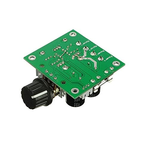 InkOcean 12V-40V 10A DC Motor PWM Speed Control Switch Governor with knob High Efficiency, High Torque, Low Heat Generating with Reverse Polarity Protection, High Current Protection (TIFMC0143) 1
