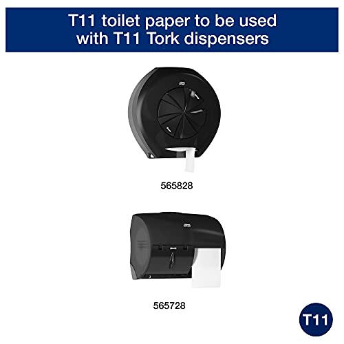 Tork OptiCore Mid-Size Toilet Paper Roll White T11, Advanced, 2-ply, 36 x 865 Sheets, 162090 by Tork - Image 2