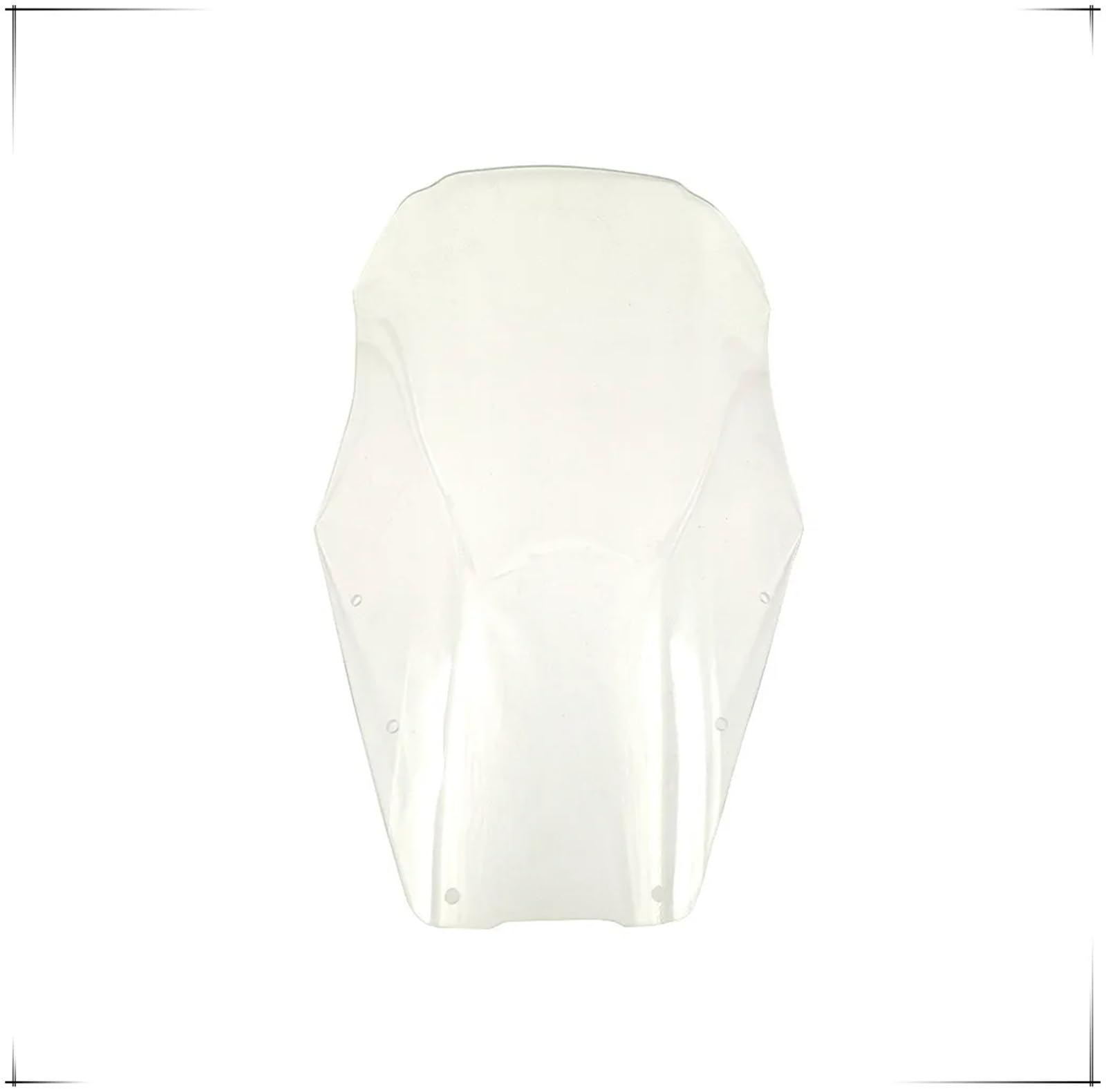 Cupolino Moto Sollevato 20 CENTIMETRI Superiore Parabrezza Parabrezza In Plastica Deflettore Per TDM 850 Per 4TX Per TDM850 Nero Trasparente Parabrezza Deflettore Moto(Clear)