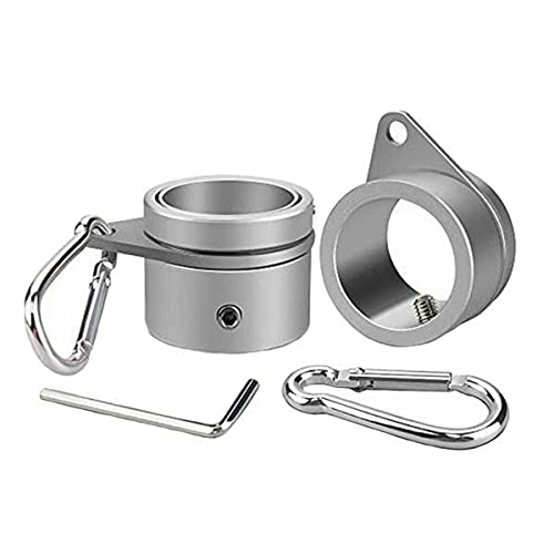 2xAluminum Alloy Pole Rotating Rings Clip Anti Wrap Grommet Mounting-picture-25