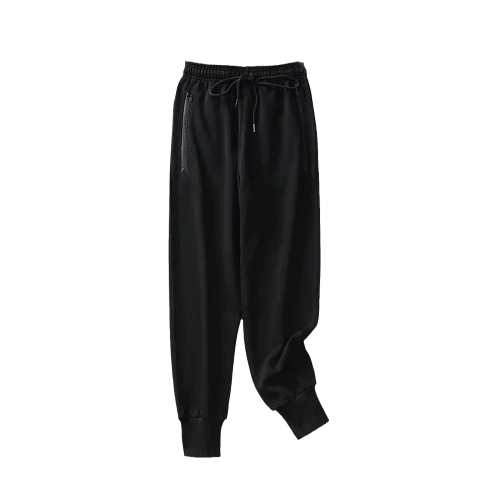 Damskie długie spodnie rekreacyjne spodnie dresowe sznurowane solidne spodnie do joggingu