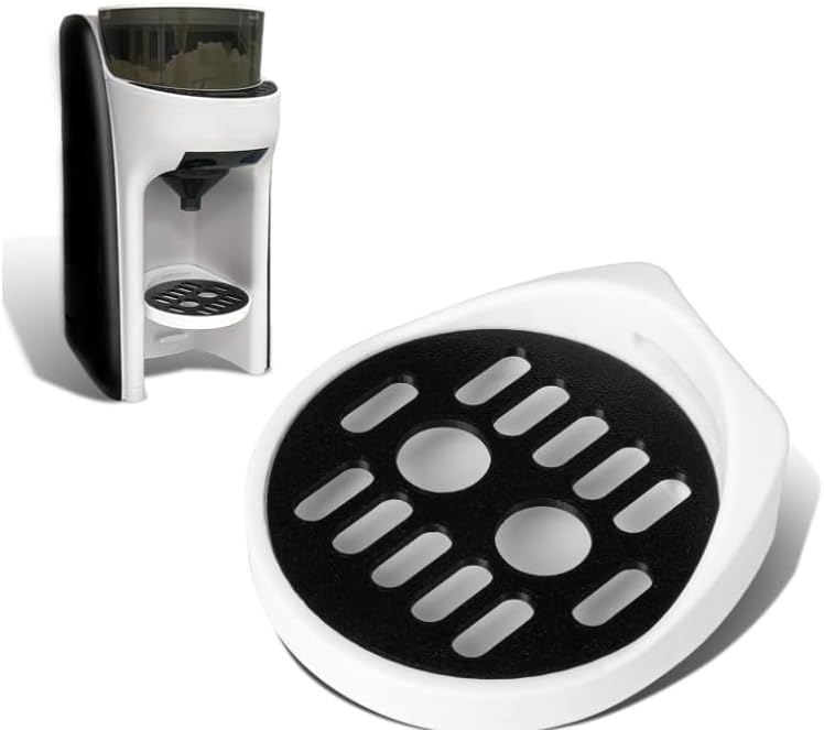 Bandeja de goteo de repuesto y parrilla para botellas compatible con Baby Brezza Formula Pro - Piezas de repuesto para dispensador de fórmula, fácil