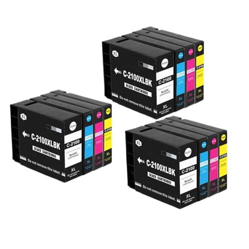 Cartouche PGI2100 XL cyan évite les pannes sur Maxify MB5410 iB4110