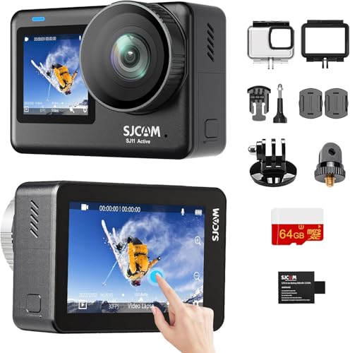 Amazon | SJCAM SJ11 アクションカメラ active 4K タッチパネル式 六軸