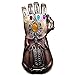 DS- La Statue Figurine Gauntlet Infinity - Série Marvel Legends Gauntlet Infinity ， LED Thanos Superhero Avengers Gant Infinity Gold Gauntlet - Pierres Lumineuses &&