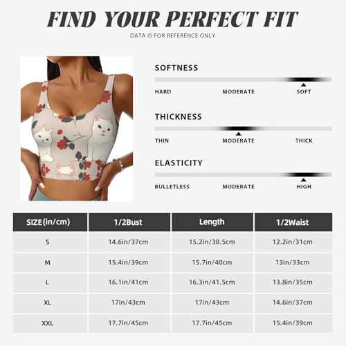 Chaleco sin mangas para mujer HYTTER ultraligero y transpirable con estampado 6