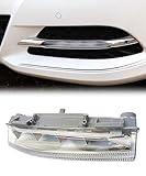 Fog Light LED Daytime Running Light DRL Lamp Compatible with 2012-2014 Mercedes Benz C Class W204 C250 C300 C350, E Class W212 E350 E63AMG(Driver Side OE#2049068900(Left))