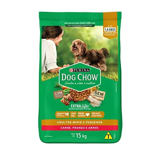 Purina Dog Chow Ração Adulto Raças Pequenas Frango e Arroz - 15kg para Todas Pequeno Adulto - Sabor Frango
