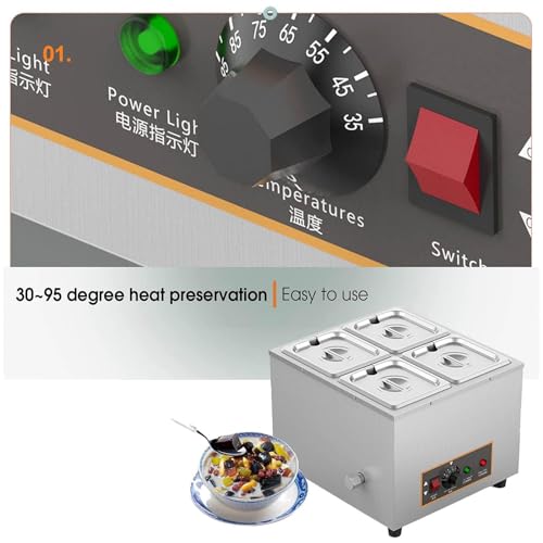 Máquina para Temperar Chocolate Acero Inox 4 Tanques 3 Kg miniatura 7