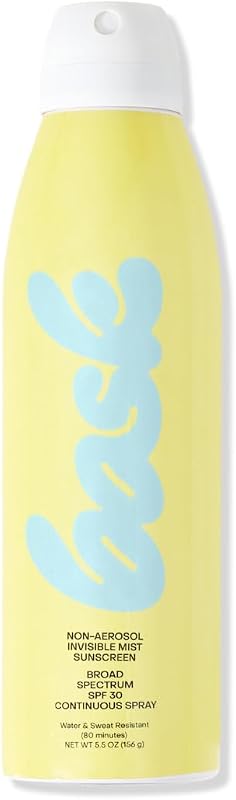 Protetor solar corporal em spray Bask FPS 30, não aerossol, 156 mL