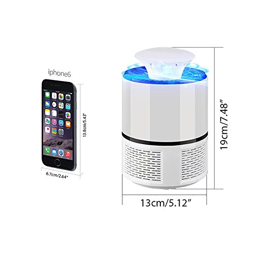 Pawaca Dispositivo anti-zanzare, lampada priva di