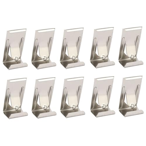 Image of Uonlytech 60pcs Photo Frame Clips Metal Material Sturdy Hooks for Picture Hanging