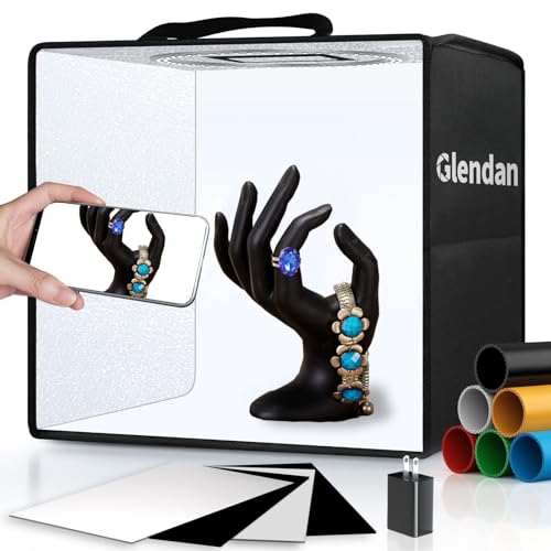 Glendan Mini Photo Studio Light Box, 12
