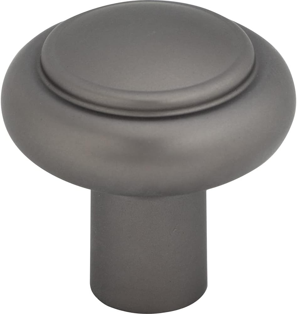 Top Knobs Clarence Knob 1 1/4 Inch Ash Gray