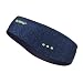 Bluetooth Headband Headphones blueear Wireless Sleepphone Sports Sweatband Hairband (Blue)